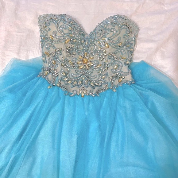 BALLGOWN PROM GRAD DRESS - Picture 1 of 3
